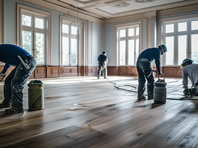 Acuchillado de parquet antes y después: Ejemplos reales de restauración
