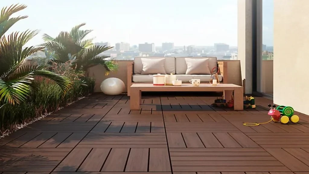 tarima exterior composite en Madrid