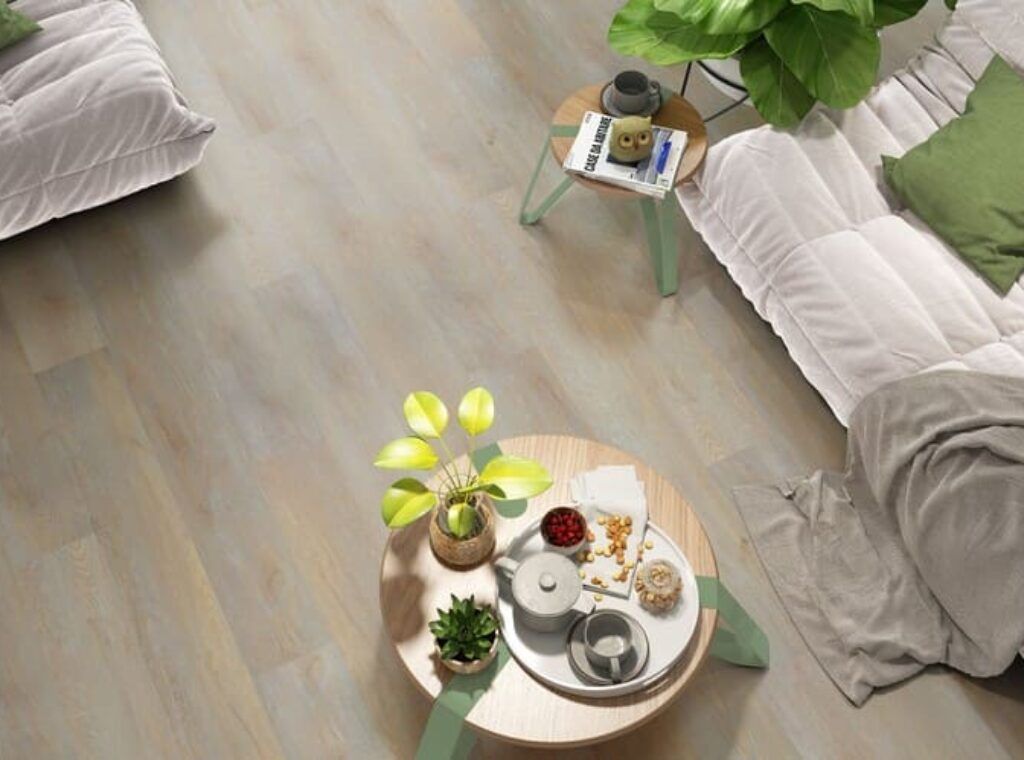 Galaxy Line Orion XL Silence CREAM Suelo vinílico click en vivienda de Madrid