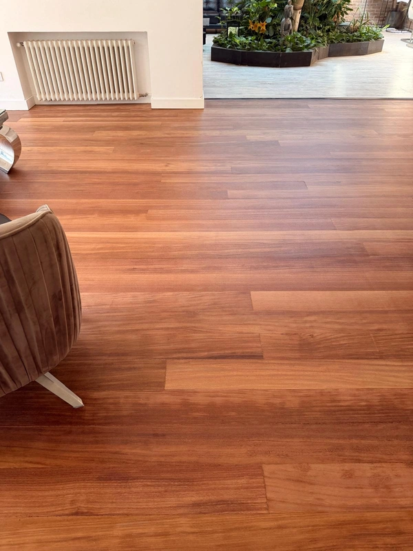 Acuchillado de parquet en chalet de Boadilla del Monte