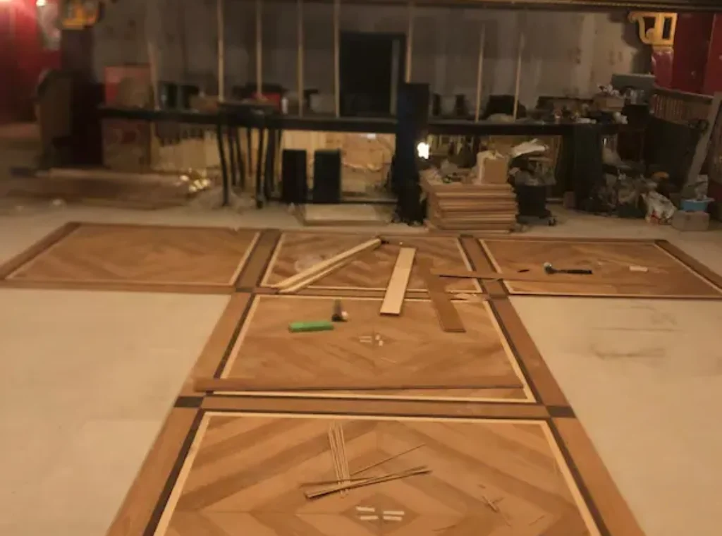 Instalación de parquet en Teatro Magno de Madrid